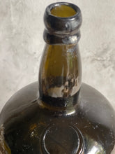 Load image into Gallery viewer, Antique Amber Port Bottle Circa 1880 USA