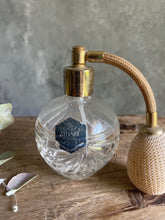 Load image into Gallery viewer, Vintage Stuart Crystal Cut Glass Perfume Bottle - Made in Great Britain.