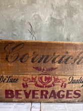 Load image into Gallery viewer, Vintage Cornrich Beverage Crate - New York.