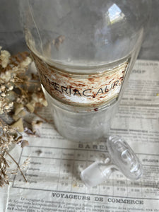 Antique Apothecary Bottle Decorative Lid - Large.
