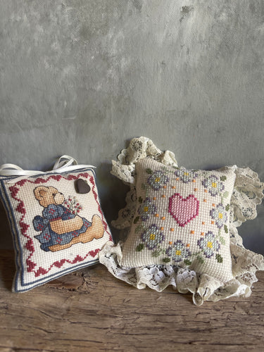 Hand Stitched Pin Cushions - Set of 2