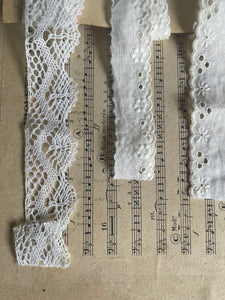 Antique French & English Handmade Bobbin Lace - Bulk Special #3