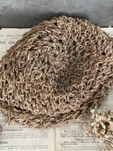 Load image into Gallery viewer, Handwoven Hemp Slouch Basket - Natural Organic Fibre.