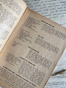 Vintage Cook Books - Meat Recipes & Westinghouse Refrigerator - Set of 2