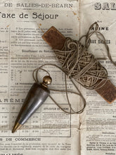 Load image into Gallery viewer, Antique String Line (Plumb Bob) - Circa 1890.