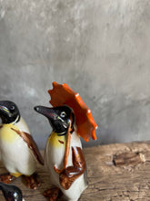 Load image into Gallery viewer, Vintage Beswick Penguins - Family of 4 Made in England.