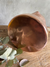 Load image into Gallery viewer, Vintage European Copper Chocolate/Milk Warmer - Made in France.