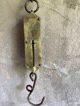 Load image into Gallery viewer, Antique Brass Farmhouse Pocket Scales - Circa 1900