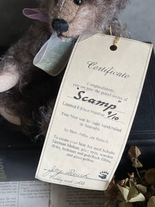 Handmade German Mohair Child’s Limited Edition Bear - Scamp.