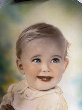 Load image into Gallery viewer, Antique Child Hand Coloured Photographic Portraits - Circa 1900.