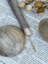 Load image into Gallery viewer, Handmade Darning Mushroom With Needlecase.