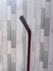 Vintage Canadian Ice Hockey Stick - Deep Burgundy.