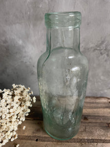 Antique Aqua Bottle - Large
