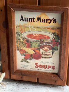 Aunt Mary’s Handmade Storage Box.