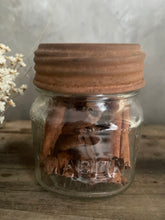Load image into Gallery viewer, Vintage Style Half Pint Jars With Rusty Lids - Set of 2.