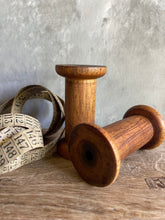 Load image into Gallery viewer, Antique Large Cotton Reel Silk Spool - Patterson New Jersey Circa 1900 ALMOST GONE!