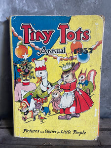 Vintage Child’s Tiny Tots Annual - Circa 1957