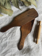 Load image into Gallery viewer, Antique Pair Of Butter Pats &amp; Mini Rolling Pin.