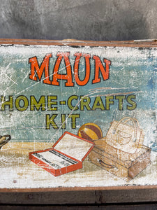 Vintage MAUN Home Craft Set - Made In England Circa 1940 Set #2