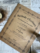 Load image into Gallery viewer, Vintage French Mèthode d’Ecriture - Circa 1940