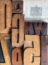Load image into Gallery viewer, Antique English Letterpress Assorted Sizes &amp; Prices - Circa 1900.