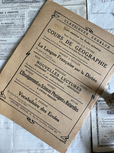 Vintage French Mèthode d’Ecriture - Circa 1940