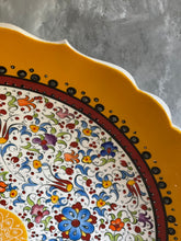 Load image into Gallery viewer, Handmade Moroccan Artisan Wall Plate.
