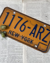 Load image into Gallery viewer, Vintage Original New York Number Plates.