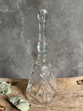 Load image into Gallery viewer, Antique European Cut Crystal Dinner Bell.