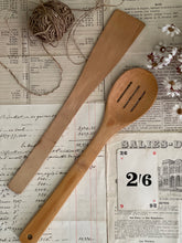 Load image into Gallery viewer, Vintage Wooden Utensils Set of 2.