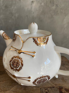 Vintage Asian Inspired Fine Bone China Tea Set.