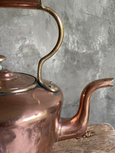 Load image into Gallery viewer, Antique English Larger Size Copper Kettle - Circa 1890