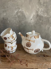 Load image into Gallery viewer, Vintage Asian Inspired Fine Bone China Tea Set.