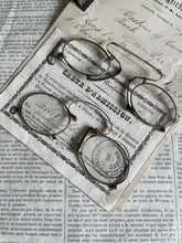 Load image into Gallery viewer, Antique Pince Nez Spectacles -  Circa 1890 France.