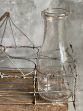 Load image into Gallery viewer, Vintage French Wire Work Bottle Carrier - Large.