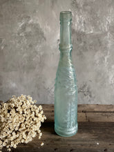 Load image into Gallery viewer, Antique Soft Aqua Cordial Bottle.